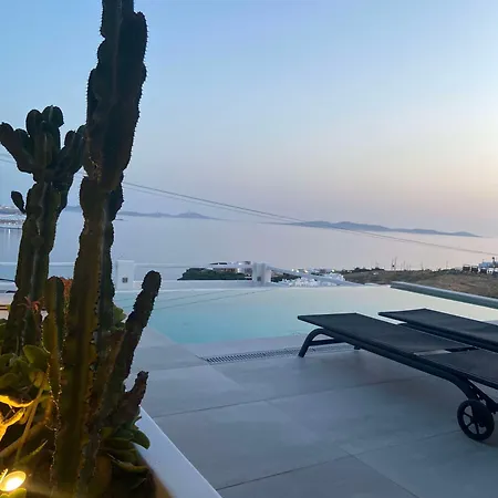 Mykonian Luxury Azure W Sea View And Pool * 圣斯特凡诺斯