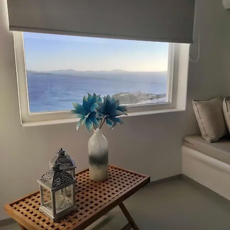Mykonian Luxury Azure W Sea View And Pool 别墅 *