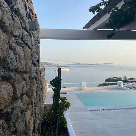别墅 Mykonian Luxury Azure W Sea View And Pool *