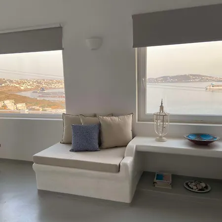 Mykonian Luxury Azure W Sea View And Pool *