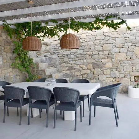 Mykonian Luxury Azure W Sea View And Pool Άγιος Στέφανος