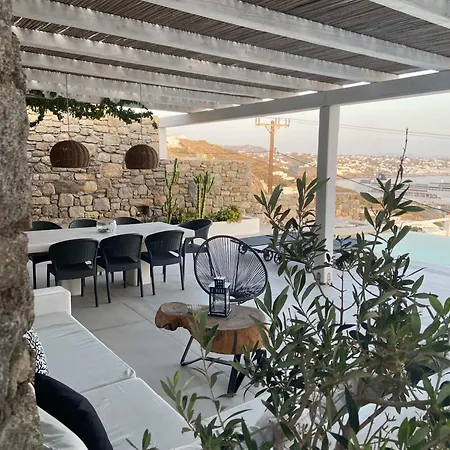 Mykonian Luxury Azure W Sea View And Pool