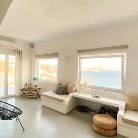 Villa Mykonian Luxury Azure W Sea View And Pool