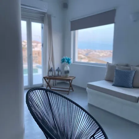 Mykonian Luxury Azure W Sea View And Pool
