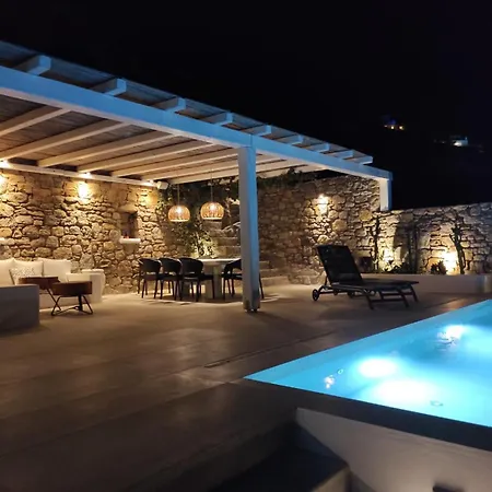 Mykonian Luxury Azure W Sea View And Pool Villa Agios Stefanos (Mykonos)